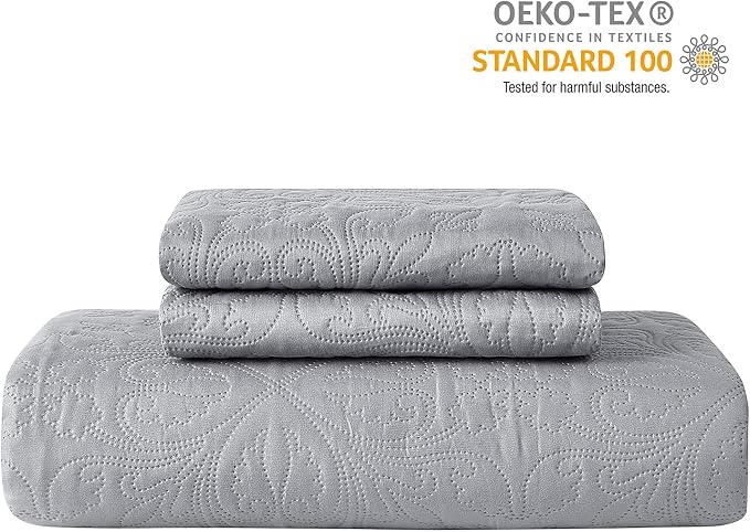 Hansleep Grey Quilt King Size - Image 7