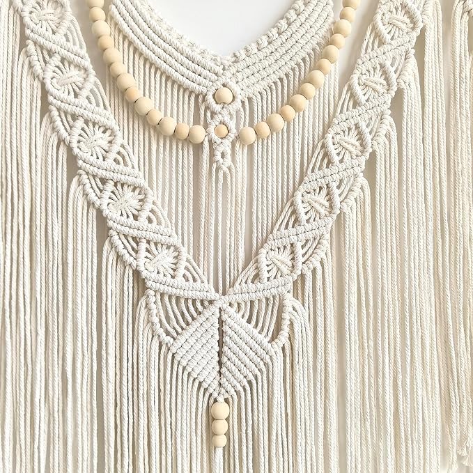 Achart Macrame Wall Hanging Large- Boho Wall Decor- large wall art- Wall Decor - Image 3