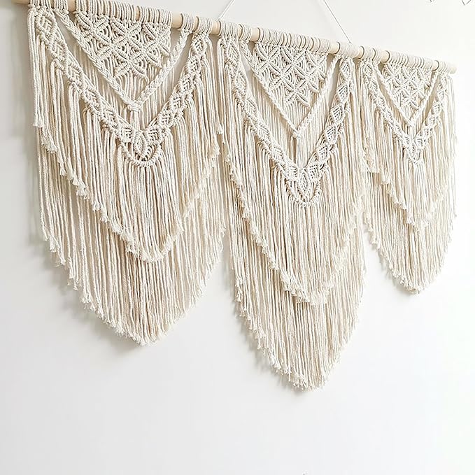 Achart Macrame Wall Hanging Large- Boho Wall Decor- large wall art- Wall Decor - Image 4