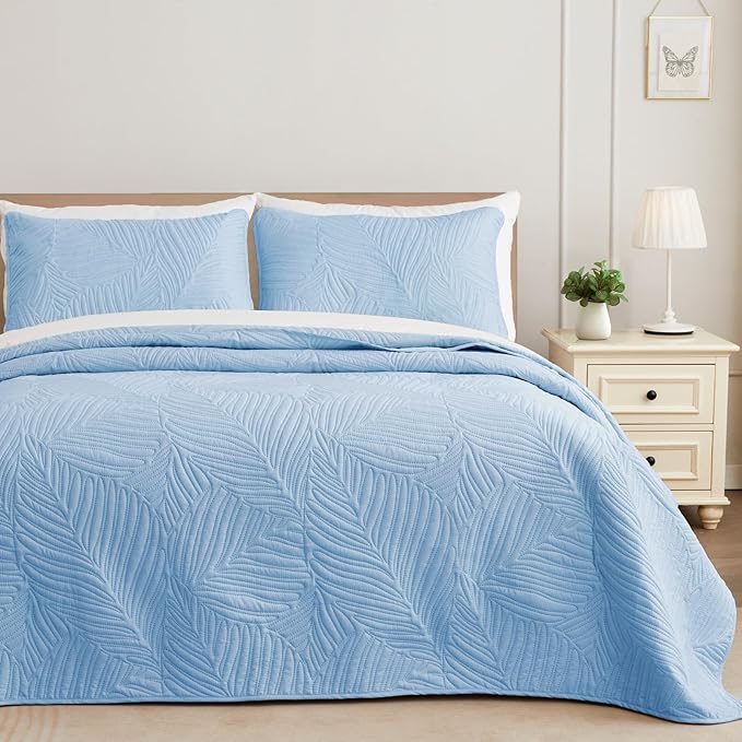 Exclusivo Mezcla California King Quilt Bedding Set, Microfiber Bedspreads | by ExclusivoMezcla