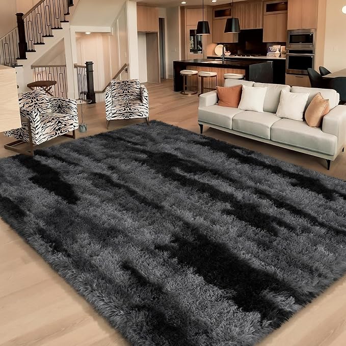 HOMORE 4x6 Area Rug for Bedroom, Fluffy Shaggy Rugs for Kids Boys Girls Room - Image 7