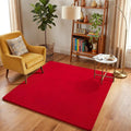 4x4 Square Area Rugs for Bedroom Living Room, Modern Non Slip Minimalist Carpet by AmeareaDirect