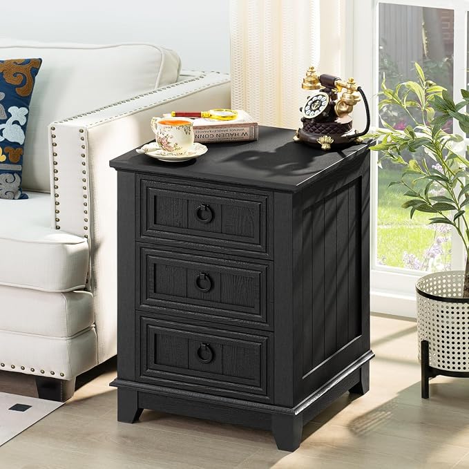 Joaxswe Farmhouse Nightstand - Image 9