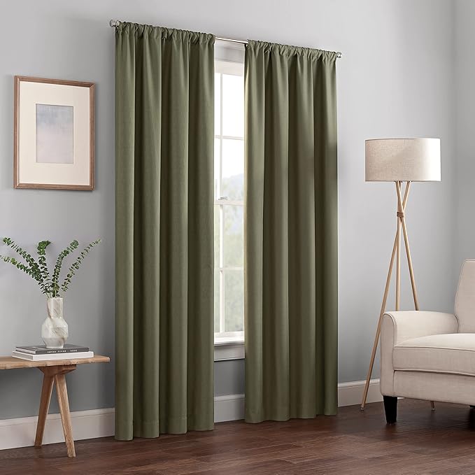 Eclipse Kendall Blackout Rod Pocket Curtain by EclipseCurtains