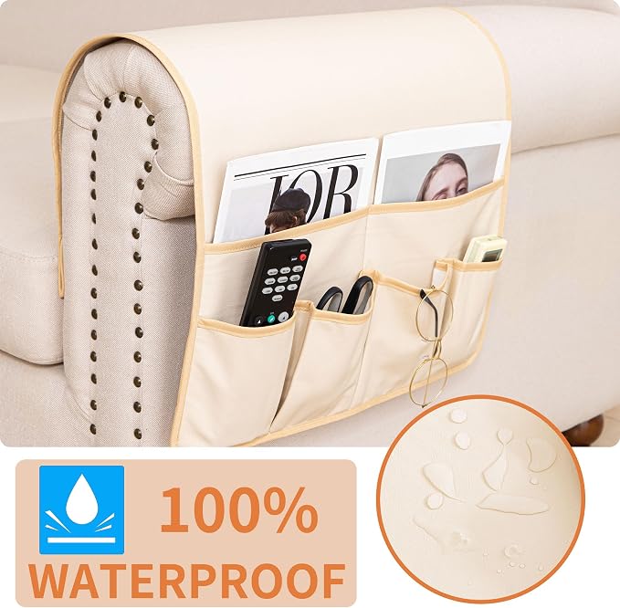 HAOMAIJIA Sofa Armrest Organizer, Remote Control Holder - Image 4