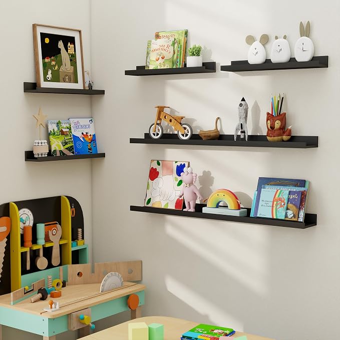 Picture Ledge Shelf, Floating Shelves - Image 6