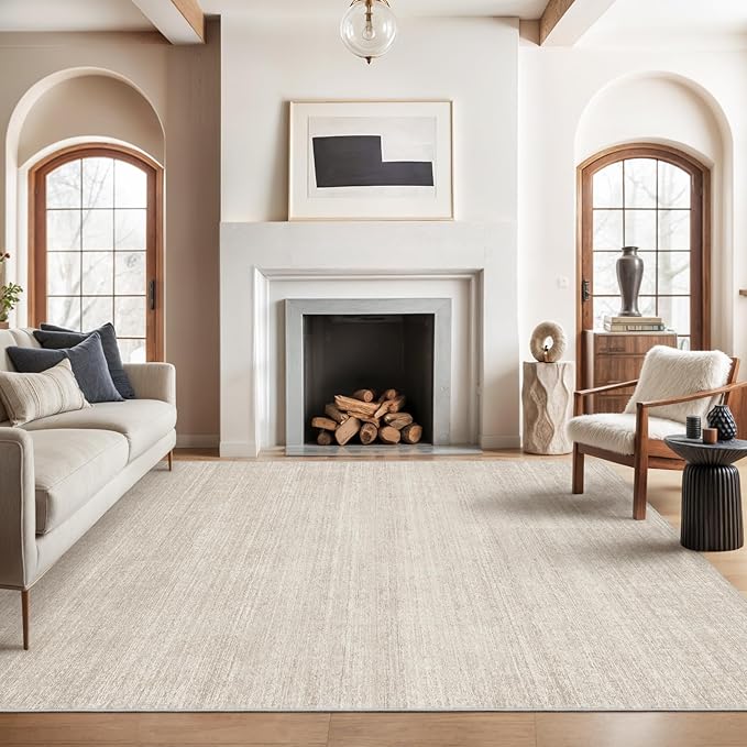6x9 Area Rugs Non Slip, Large Washable Rugs by Valenrug