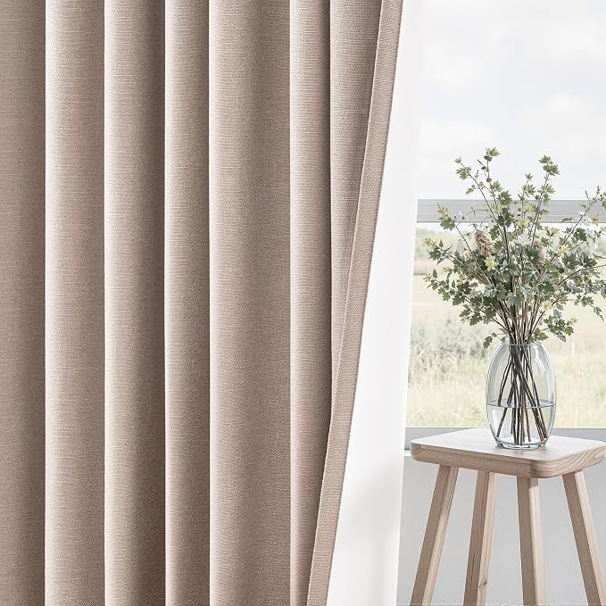 Topfinel Black Out Living Room Boho Curtains 78 Inch Long 2 Panels Set Room - Image 6