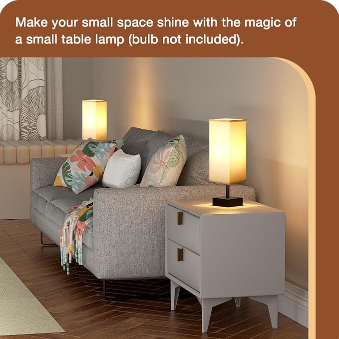 aooshine Small Bedside Table Lamp - Image 4