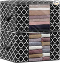 Storage Bags 100L 2Pack Clothes Organization and Storage Containers | Large by WiseLife