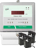 DAE P254-200D KIT, UL listed kWh Demand Submeter, 3 phase, 4 wire (3 hot wires 1 neutral), 200A, 120/208v, 3 Split Cores CTs, RS485