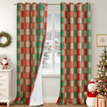Plaid Curtains Gingham Patterned by Lajode