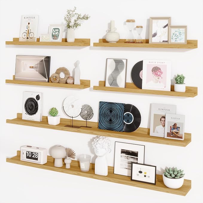 Picture Ledge Shelf, Floating Shelves by Axeman
