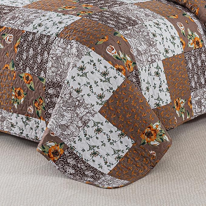 BEDIFANY Cotton FLL King Quilt Set - Image 6