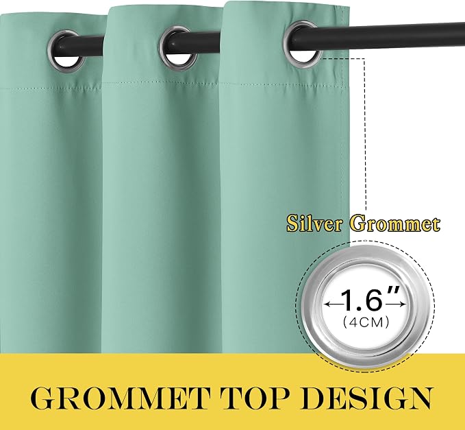 NICETOWN Privacy Room Divider Curtain Thermal Blackout Curtain - Image 5
