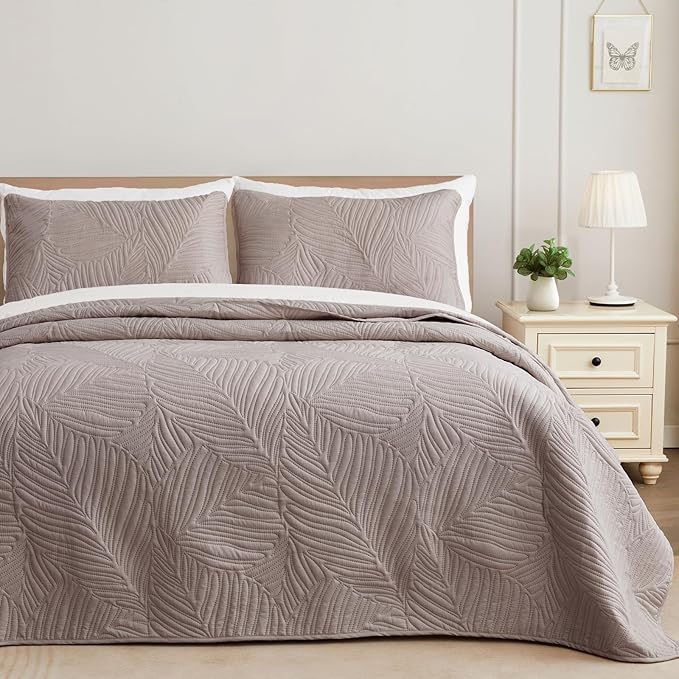 Exclusivo Mezcla California King Quilt Bedding Set, Microfiber Bedspreads | by ExclusivoMezcla