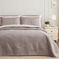 Exclusivo Mezcla 3-Piece King Quilt Bedding Set, Soft Microfiber Bedspreads | by ExclusivoMezcla