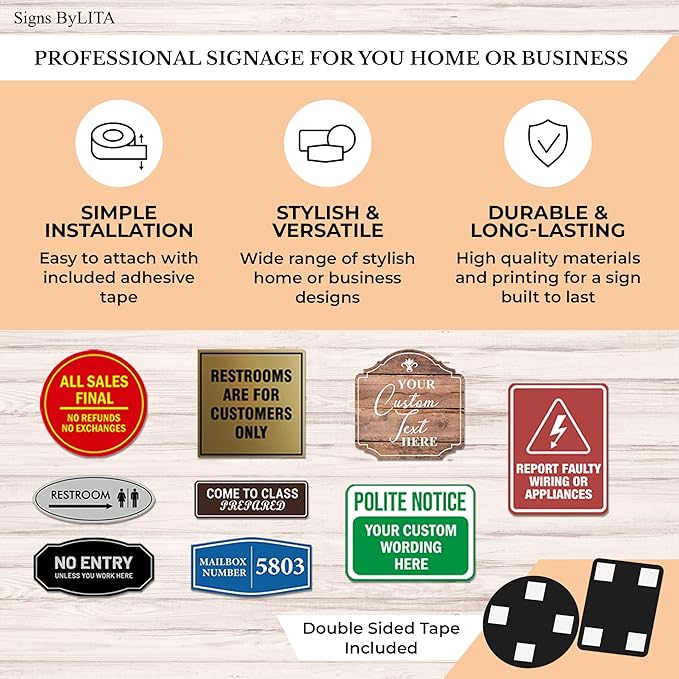 All Quality Basic Electrical Panel Sign - Fire Regulation Safety Compliance Sign - Blue - Small (5 Pack)