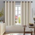 Deconovo Blackout Curtains for Bedroom and Living Room 54 Inches Long | Black by Unknown