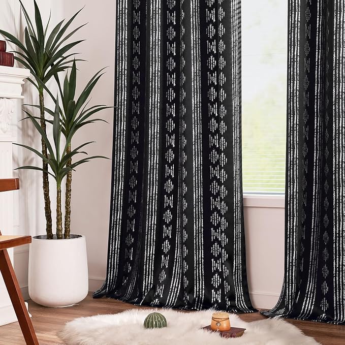 jinchan Boho Blackout Curtains 63 Inch Length - Image 7