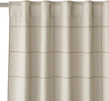 NICETOWN 100% Blackout Taupe Plaid Curtains by NICETOWN