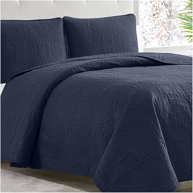 Mellanni King Bedspread Coverlet Set by Mellanni