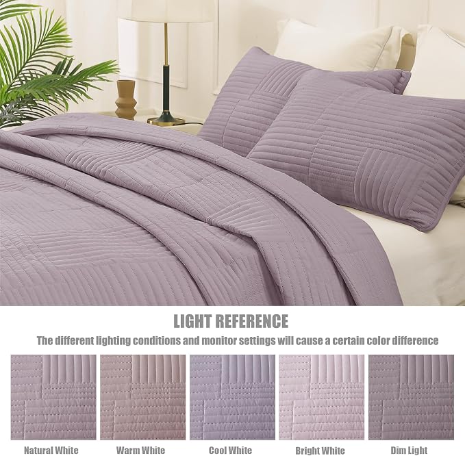 Whale Flotilla Ultra Soft King Quilt Bedding Set, Lightweight - Image 5