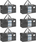 VENO Moving Bags, Wide Open Top, 6 Pack | Moving boxes Alternative, Heavy Duty by Veno