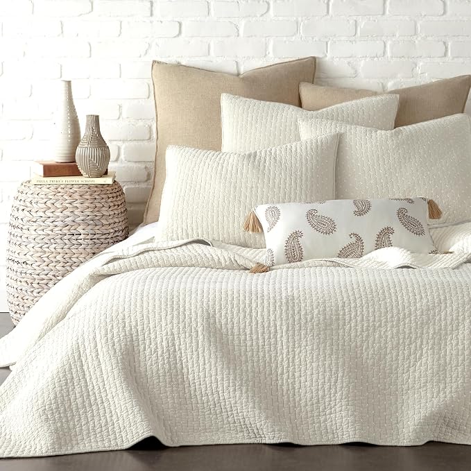 Levtex Home Cross Stitch Reversible Twin XL/Twin Quilt Set - Image 2