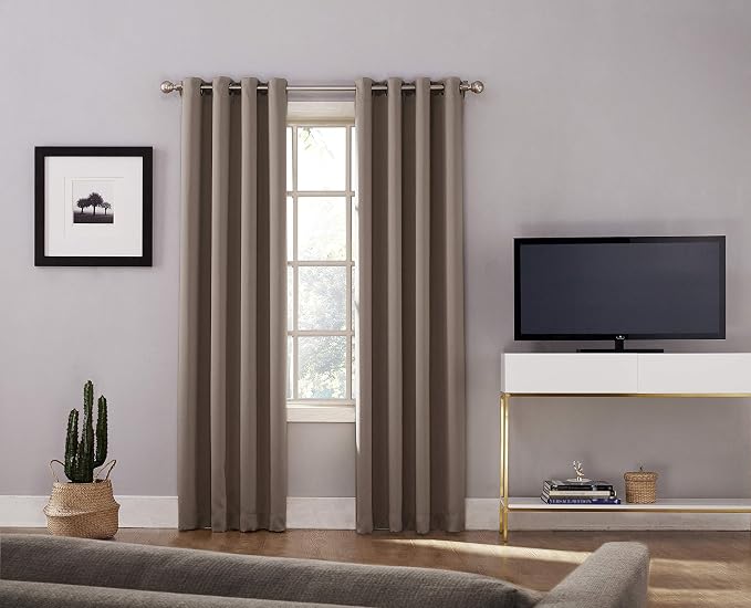 Sun Zero Nordic Theater Grade Extreme 100% Blackout Grommet Curtain Single Panel - Image 9