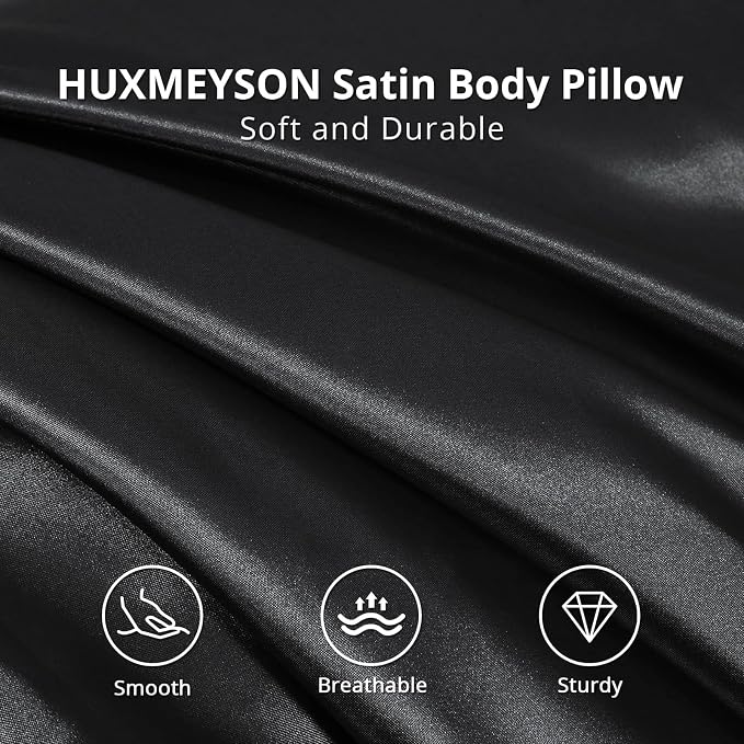 Body Pillow with Satin Pillowcase, Body Pillow - Image 3