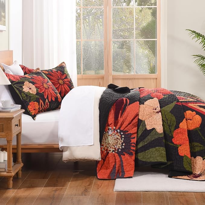 Quilt King Size, Reversible Polyester Coverlet Set - Image 3