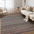 Nakagishi Boho 5x7 Area Rug Living Room Rugs Machine Washable Multi Color | Soft by NakagishiAreaRug