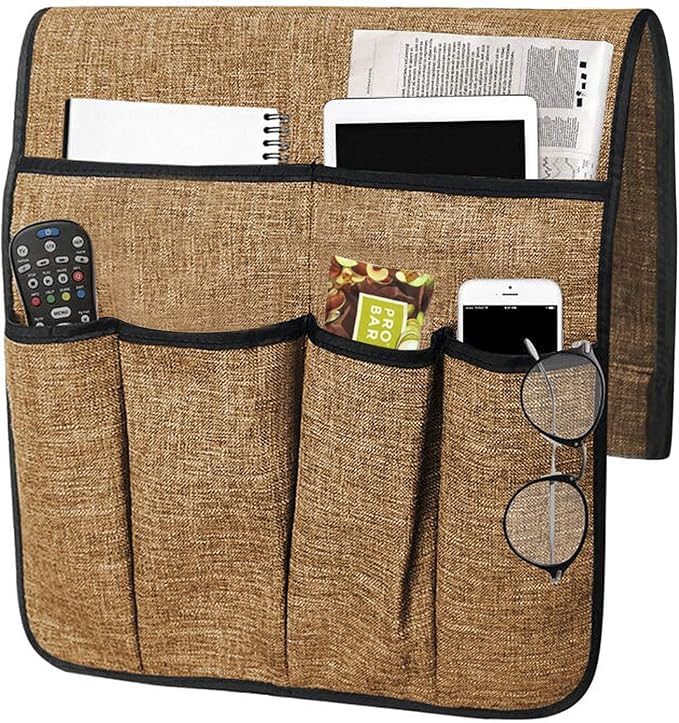 Couch Sofa Armrest Organiser Arm Chair Caddy Bedside Storage Pocket by Unknown