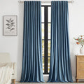 PRIMROSE Velvet Curtains 108 inch Long by PRIMROSE