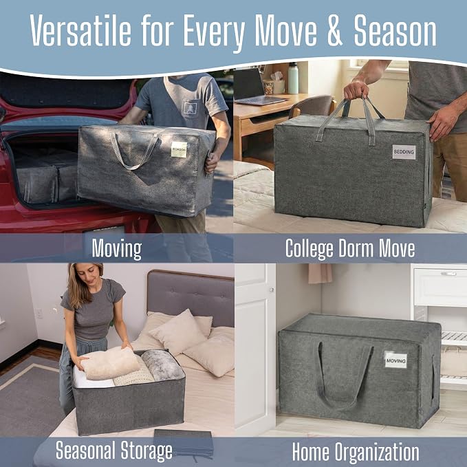 VENO 4 Pack Extra Large Heavy Duty Moving Bags - Image 6