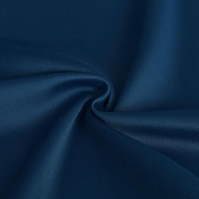 IGEMAEVE Blackout Curtains for Bedroom Grommet Navy Blue 100" W x 96" L | - Image 4