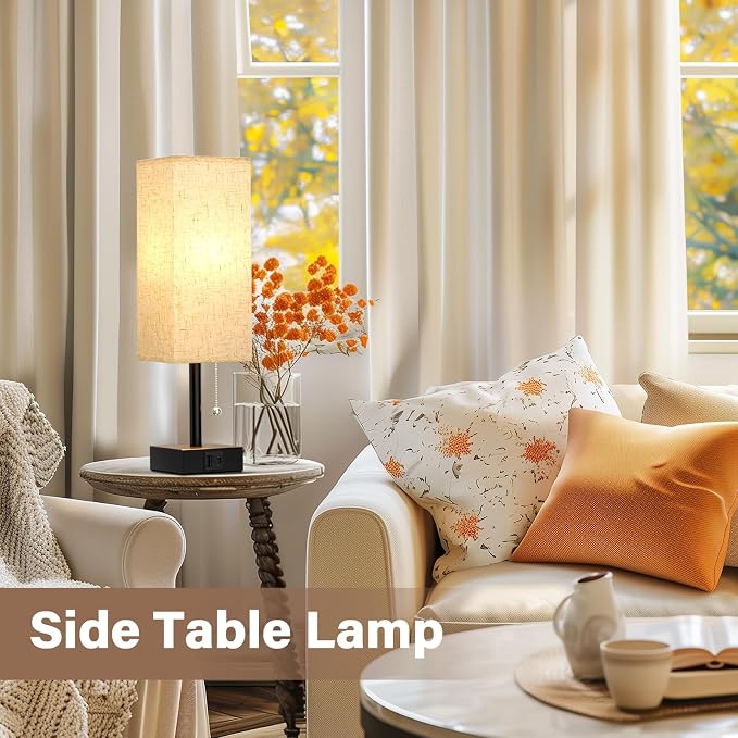 Bedside Lamps for Bedroom Set of 2 - Image 6