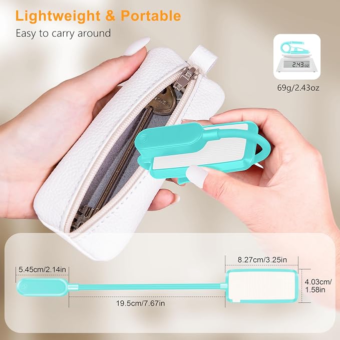 Gritin 16 LED Rechargeable Book Light - Image 8