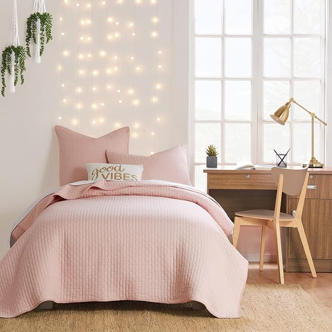 Levtex Home Cross Stitch Reversible Twin XL/Twin Quilt Set by LevtexHome