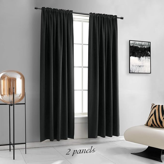 99 Percent Blackout Curtains for Bedroom - Image 2