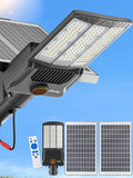 Ofuray Of-9800W Solar Street Lights Outdoor, 750000Lm Solar Parking Lot Lights Commercial Dusk to Dawn, 6500k IP67 Big Power with Remote Control for Street,Court,Yard