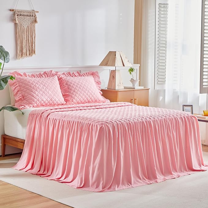 Ruffle Skirt Bedspread Set - Image 2