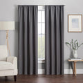 Eclipse Kendall Blackout Rod Pocket Curtain by EclipseCurtains