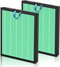 PETOX Vital 200S Toxin Absorber Replacement Filter for LEVOIT Vital 200S and Vital 200S-P Air Purifier, True HEPA and High-Efficiency Activated Carbon Filter, Vital 200S-RF-TX, 2 Pack, Green