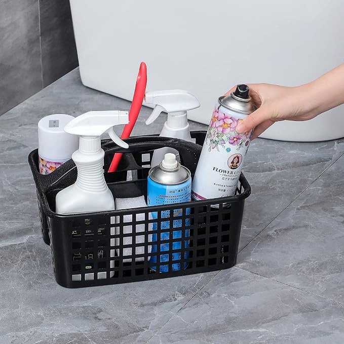 Portable Shower Caddy Basket Plastic Storage Basket - Image 3