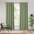 RYB HOME Bedroom Blackout Curtains 80 inches Long, 100% Blackout | Thermal by RYBHOME