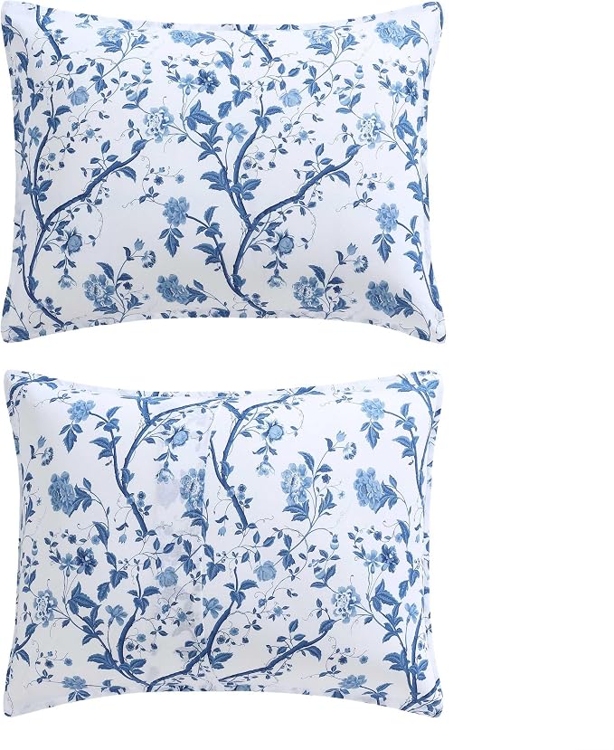 Laura Ashley - King Comforter Set, Reversible Cotton Bedding, Includes Matching - Image 3