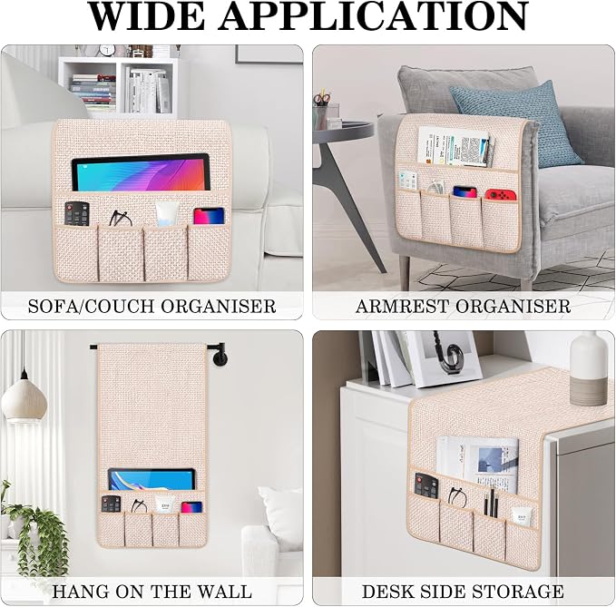 Remote Control Holder Couch Caddy, Armchair Caddy - Image 7