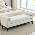 66.34" End of Bed King Size Bench Boucle by Aortzio